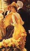 James Tissot London Visitors oil on canvas